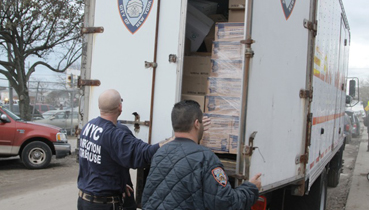 Safe From Storm, NYCDOC Helps Those Less Fortunate